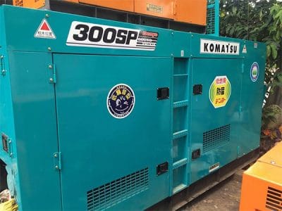 Máy phát điện 300kva Mitsubishi đã qua sử dụng còn mới 90% được nhập khẩu từ Nhật Bản
