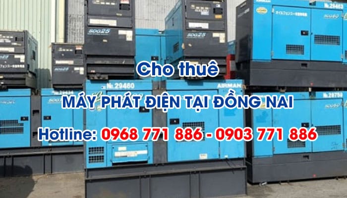 Cho thuê máy phát điện ngắn hạn/ dài hạn