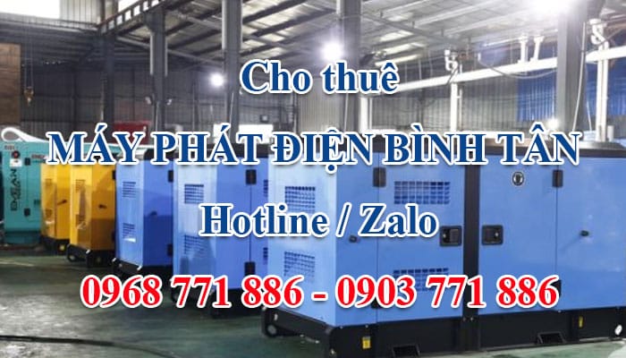 cho thuê máy phát điện bình tân