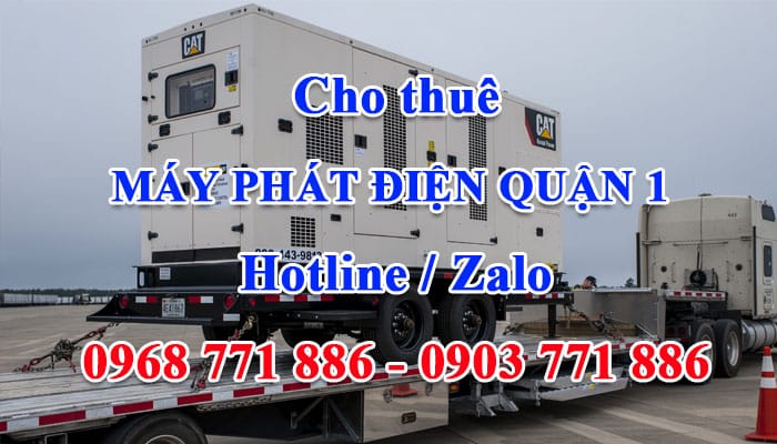 cho thuê máy phát điện quận 1