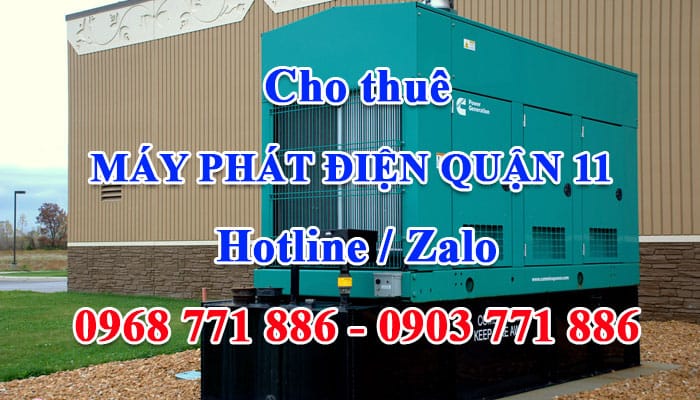 cho thuê máy phát điện quận 11