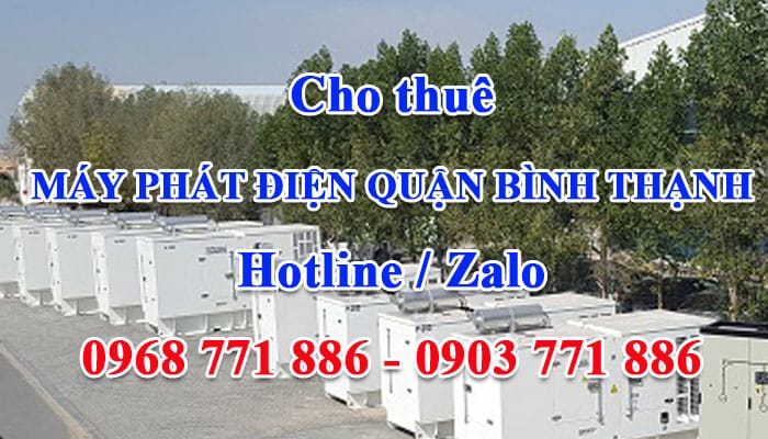 cho thuê máy phát điện quận bình thạnh