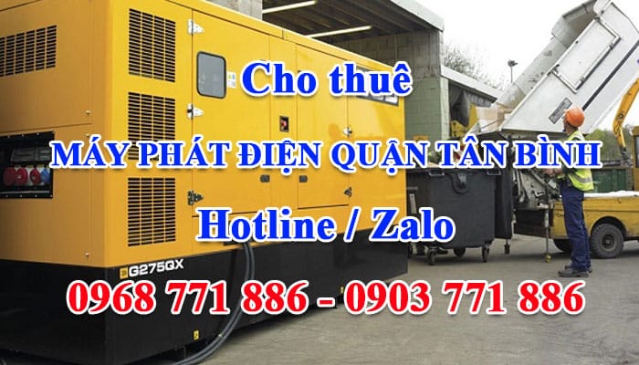 cho thuê máy phát điện quận tân bình