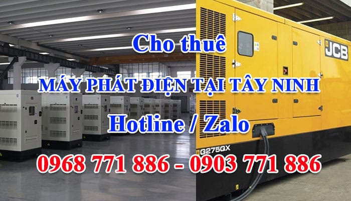 cho thuê máy phát điện tây ninh