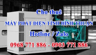 cho thuê máy phát điện tỉnh bình thuận