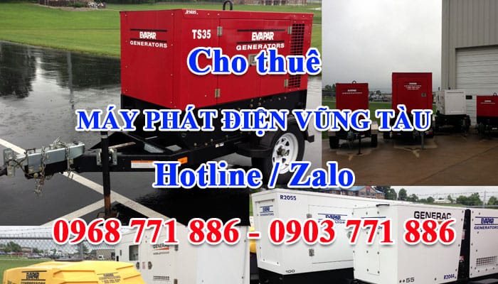 cho thuê máy phát điện vũng tàu