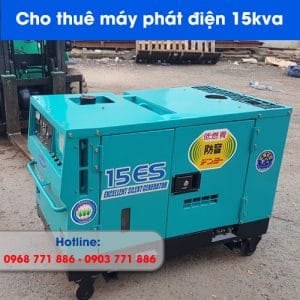 cho thuê máy phát điện 15kva