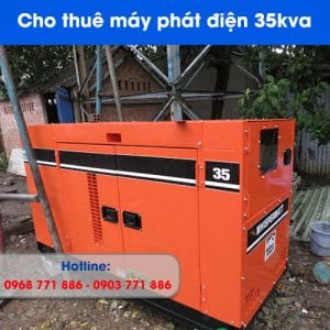 cho thuê máy phát điện 35kva