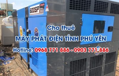 cho thuê máy phát điện tỉnh phú yên