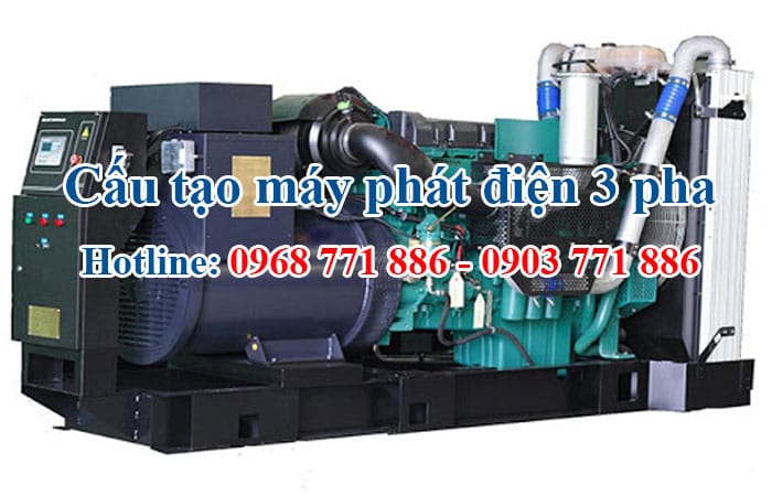cấu tạo máy phát điện 3 pha