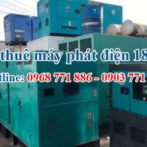 cho thuê máy phát điện 180kva
