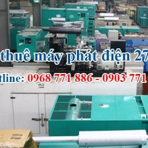 cho thuê máy phát điện 275kva
