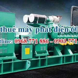 cho thuê máy phát điện 600kva