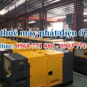 cho thuê máy phát điện 675kva