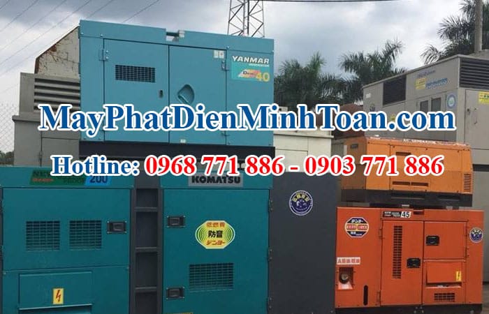 cho thuê máy phát điện công trình tại bà rịa