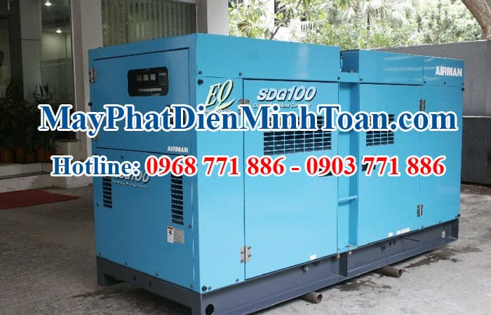 máy phát điện cũ của nhật