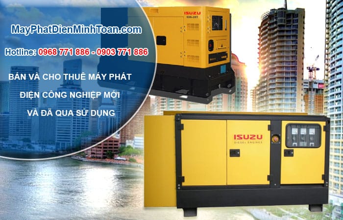 cho thuê máy phát điện isuzu