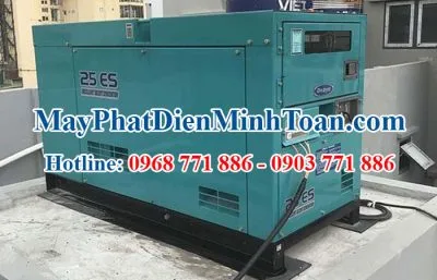 máy phát điện 25kva cũ